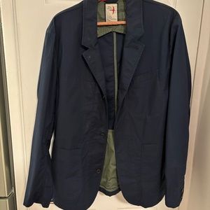 Relwen Men's Flex Navy Blazer